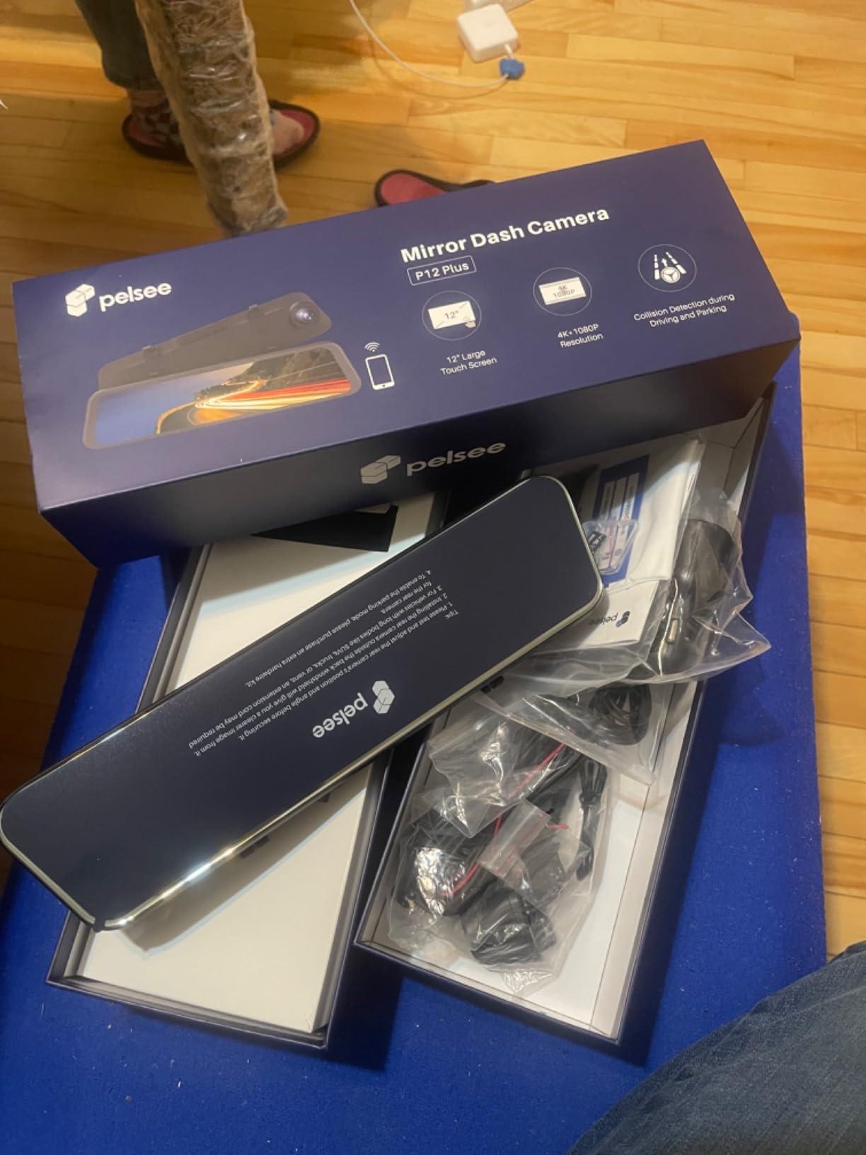 Post image of Camera hành trình gương màn hình 12 inch - Mới 100%